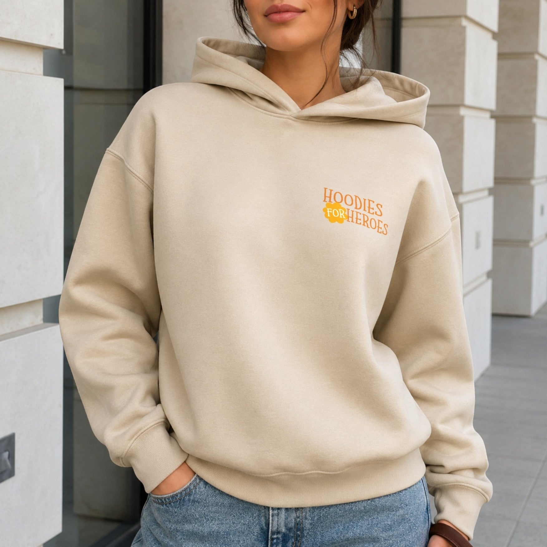 Sudadera con capucha «Damn Resilient»