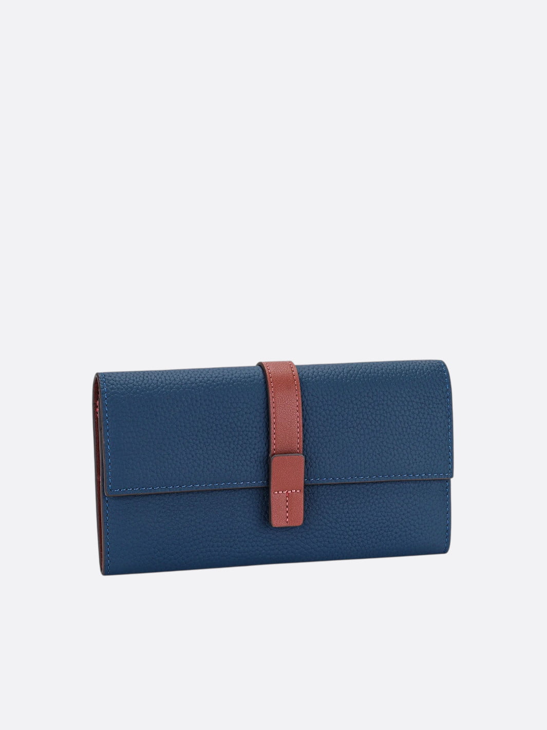 Cartera de cuero colorido Brighton