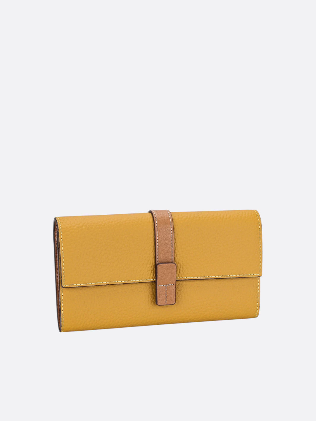 Cartera de cuero colorido Brighton