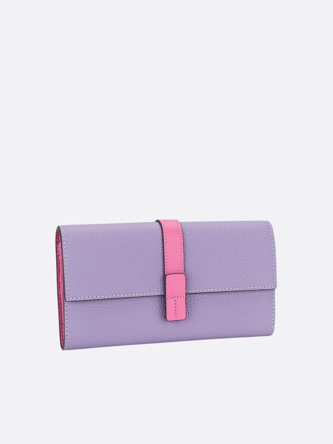 Cartera de cuero colorido Brighton
