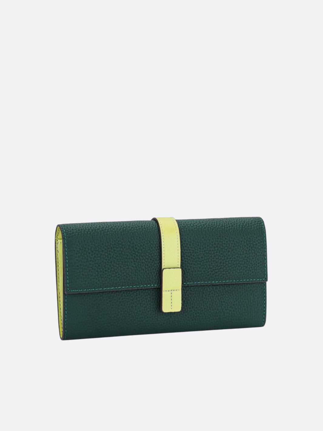 Cartera de cuero colorido Brighton