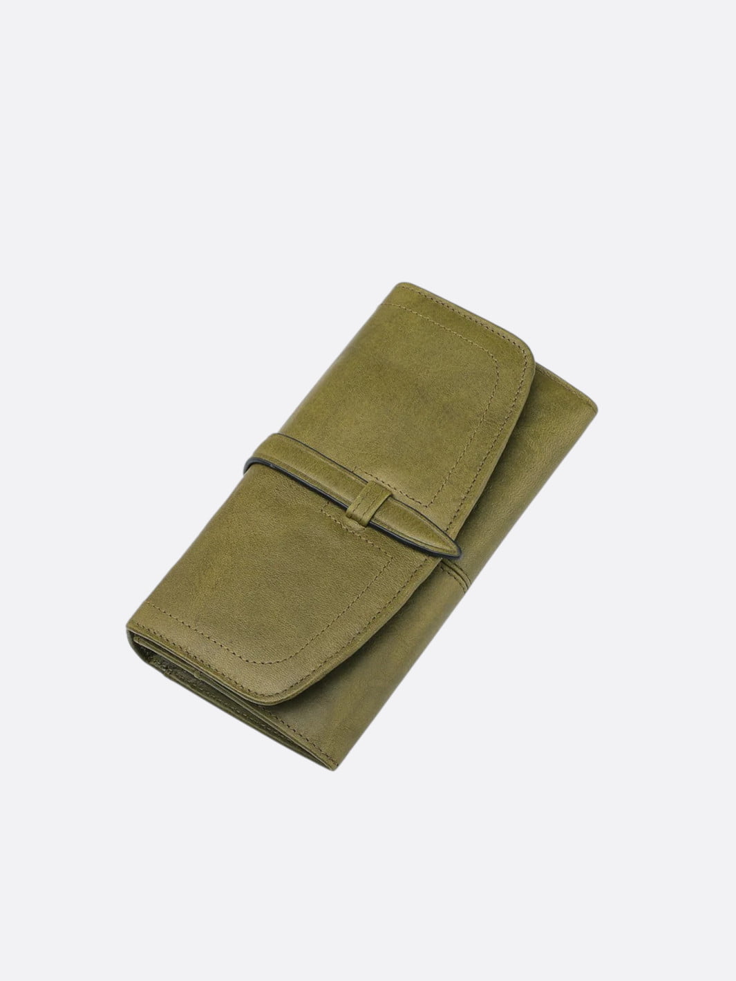Cartera de cuero con múltiples compartimentos Carmine