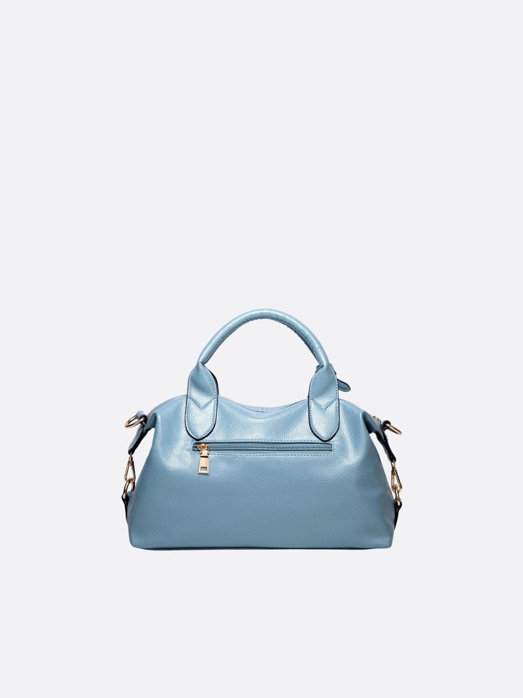Bolso de mano con bandolera de cuero <br>Prado