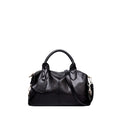 Bolso de mano con bandolera de cuero <br>Prado